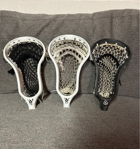 3 Lightly Used Strung Powell Pioneer 2 Heads: (can be sold separate)  (Contact For Negotiations)