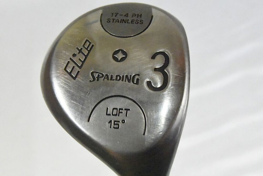 SPALDING ELITE WOODS 1 AND 3 - SHAFT 42 IN, RIGHT HANDED, NEW GRIPS
