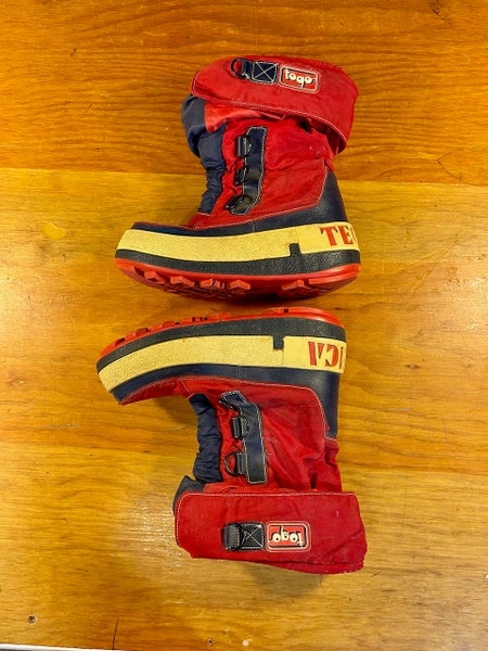 New Tecnica Moon Boots Unisex Toddler kids size EU 19-22 RED🔥