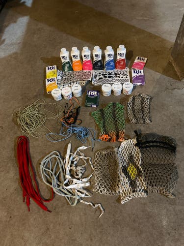 Used Dye, Strings, And Decals