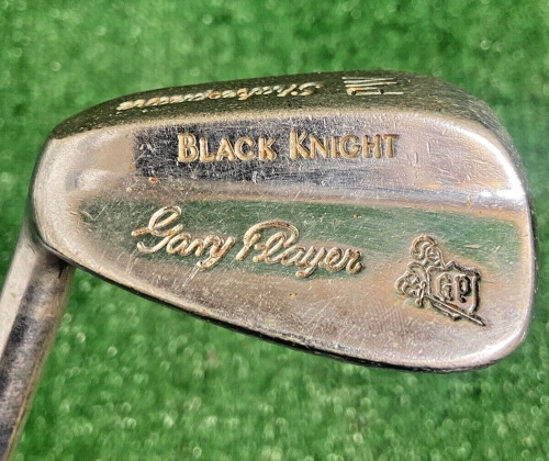 LEFT-HANDED Gary Player Black Knight Shakespeare Pitching Wedge LH Stiff Steel