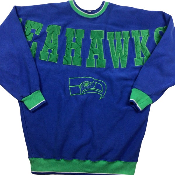 vintage seahawks sweater