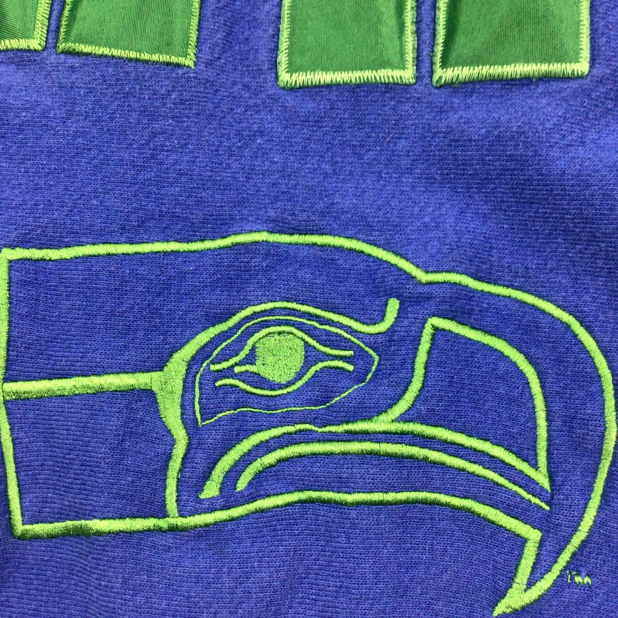 90s Seattle Seahawks vintage NFL Crewneck sweatshirt. XL