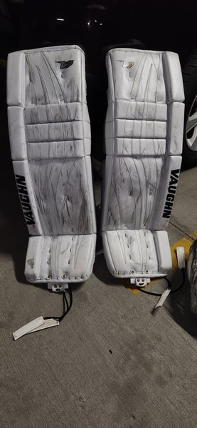 Used 34" Vaughn Velocity V7 Goalie Leg Pads