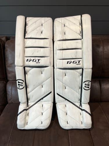 Warrior R/GT Goalie Leg Pads 34+1.5” Great Shape