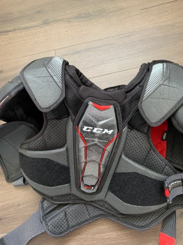 Used Large CCM Pro Stock JetSpeed FT1 Shoulder Pads