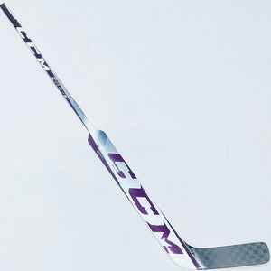 New Custom Maroon CCM Eflex 5 Pro (26" Stamp) Goalie Hockey Stick-Regular-P31-28.5 Paddle