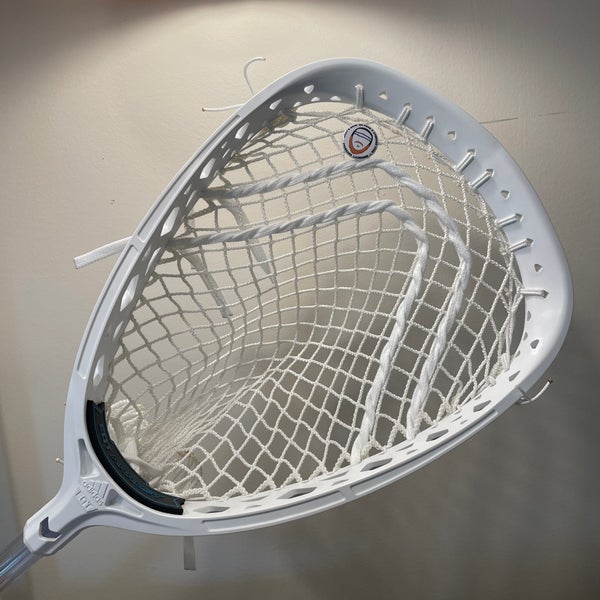 New Adidas EQT Arrest Strung Goalie Head White Mesh