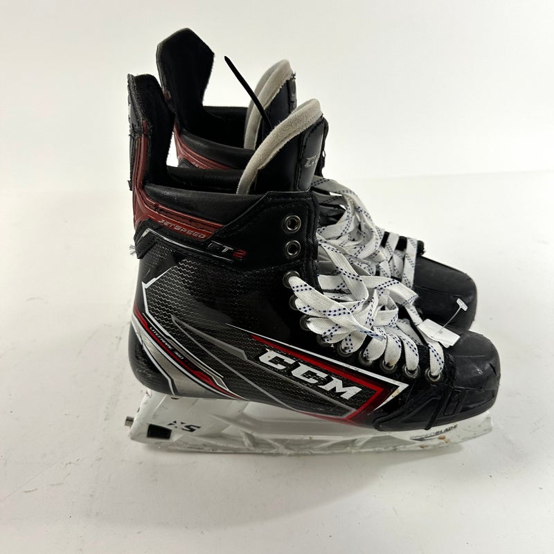 Used CCM Jetspeed FT2 Skates | Size Right 8D Left 8.25D | A235