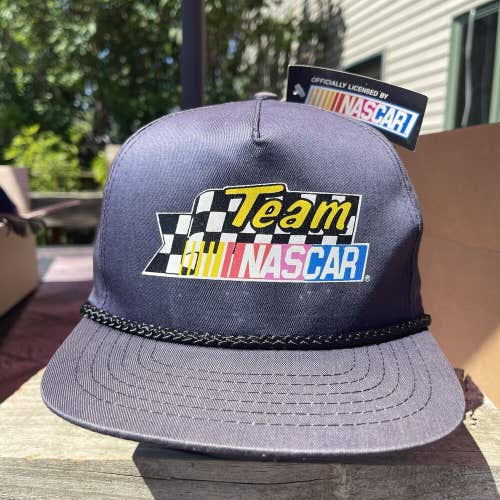 Vintage Team NASCAR Racing Swingster Snapback Hat Cap