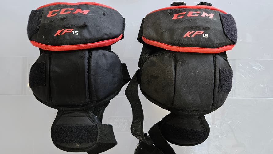 Used Junior CCM KP 1.5 Goalie Knee Pads