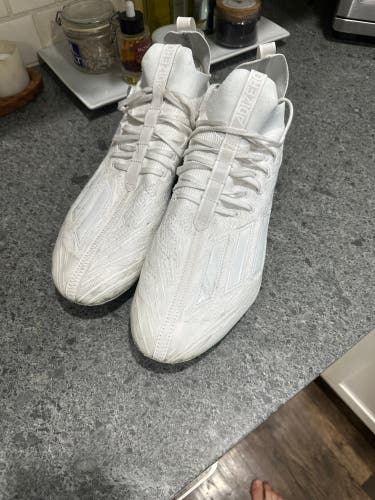 Adidas Adizero Primeknit Football Cleats White Men's Size 13