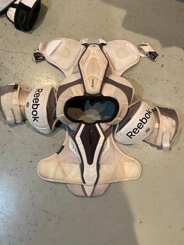 Pro Stock Large Reebok Shoulder Pads