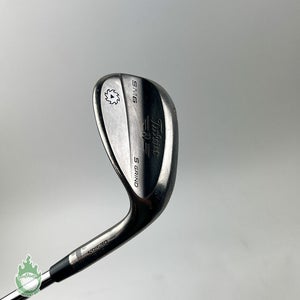 Used Titleist Vokey SM6 S Grind Steel Grey Wedge 60*-10 Wedge Flex Steel Golf