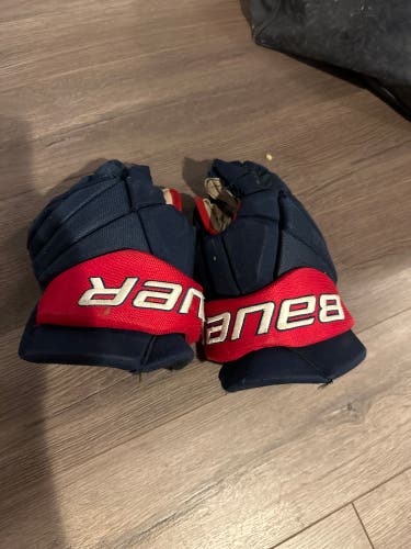 Bauer 14" Pro Stock Vapor Pro Team Gloves