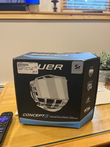 Large Bauer Full Cage Concept 3 Full Shield