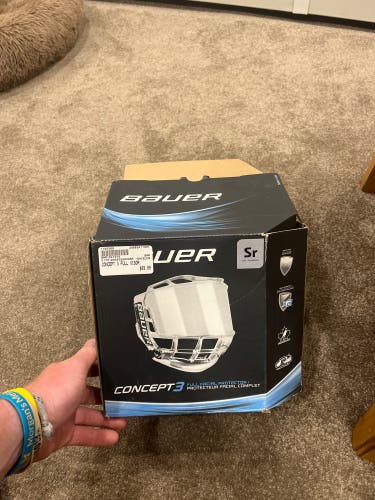 Large Bauer Full Cage Concept 3 Full Shield