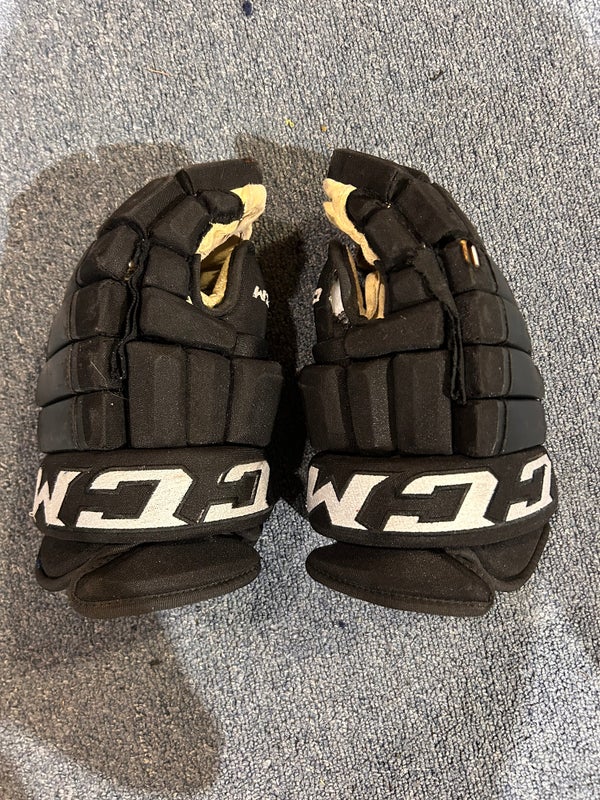 Used Charlotte Checkers CCM 13" Pro Stock HG97XP Gloves