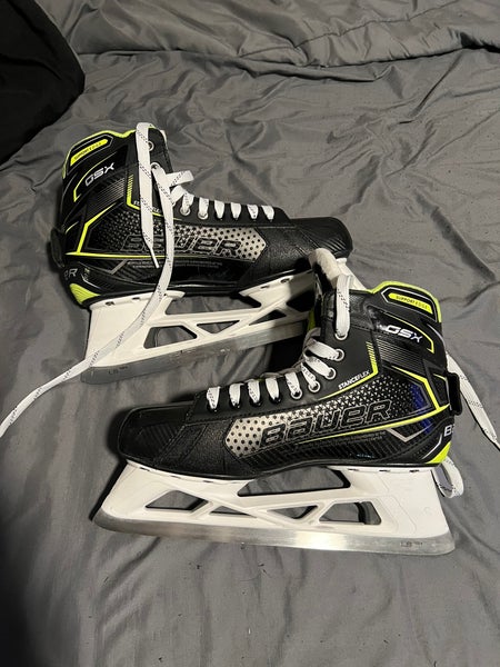 Used Bauer Regular Width Size 12 GSX Hockey Goalie Skates