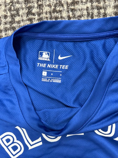 Blue used Large Men's Nike Toronto Blue Jays Shirt