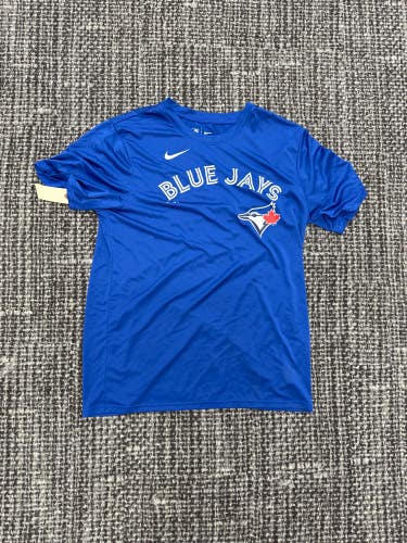 Blue Used Large Men's Nike Toronto Blue Jays Shirt