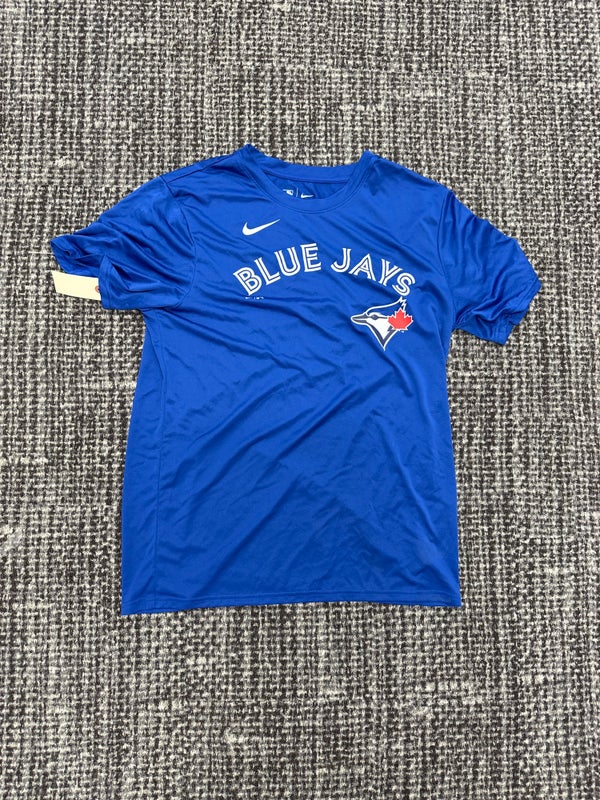 Large) New Nike MLB Authentic Toronto Blue Jays Dri-Fit Shirt