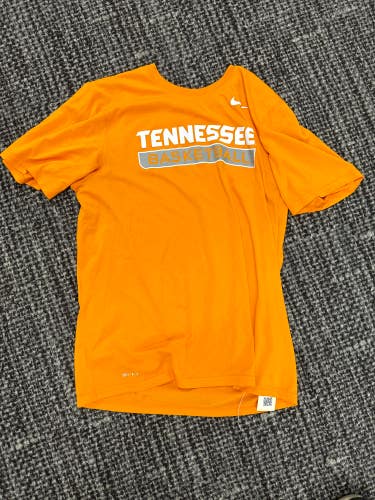 Orange Used Large Men's Nike Tennessee Dri-Fit Shirt