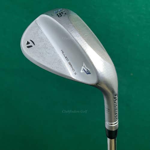 TaylorMade Milled Grind 3 Chrome 58-08 58° Lob Wedge Dynamic Gold Steel