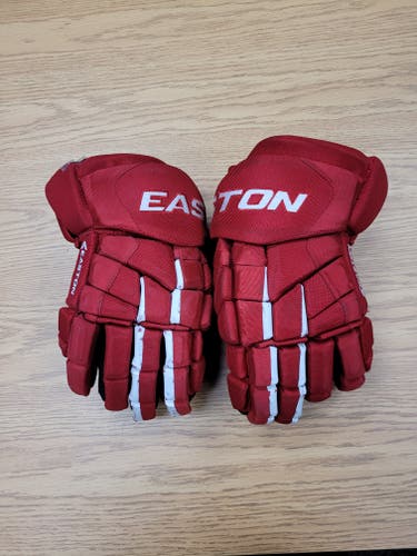 Used Easton Synergy 80 Gloves 15" Pro Stock