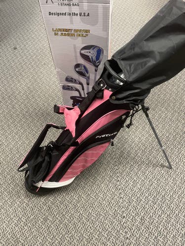 Precise Pink Junior Age 9-12 golf set