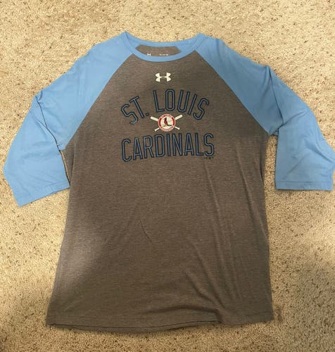 Men’s 3/4 sleeve XL Under Armour St. Louis Cardinals Shirt