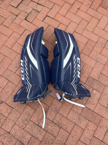 Used 30" CCM Axis 1.5 Goalie Leg Pads