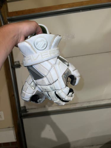Used Player's Maverik 12" M5 Lacrosse Gloves