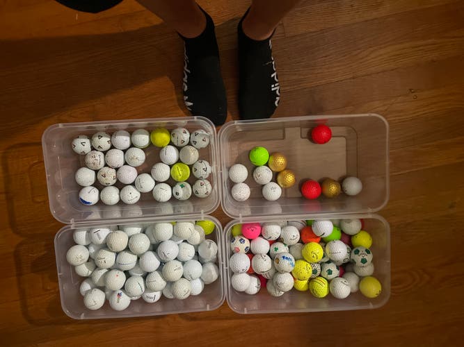Used  12 Pack (1 Dozen) Assorted Balls