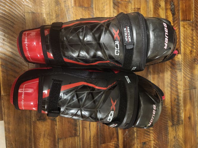 Bauer Vapor X100 Shin Pads 15"