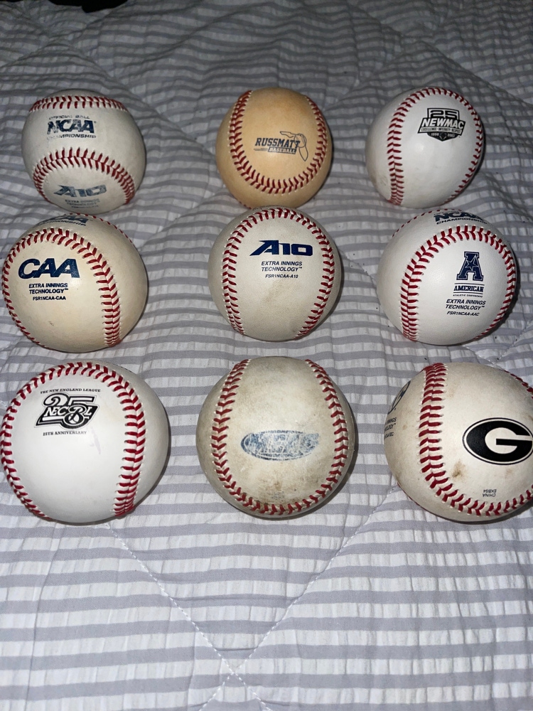 Rawlings and Diamond conference baseballs