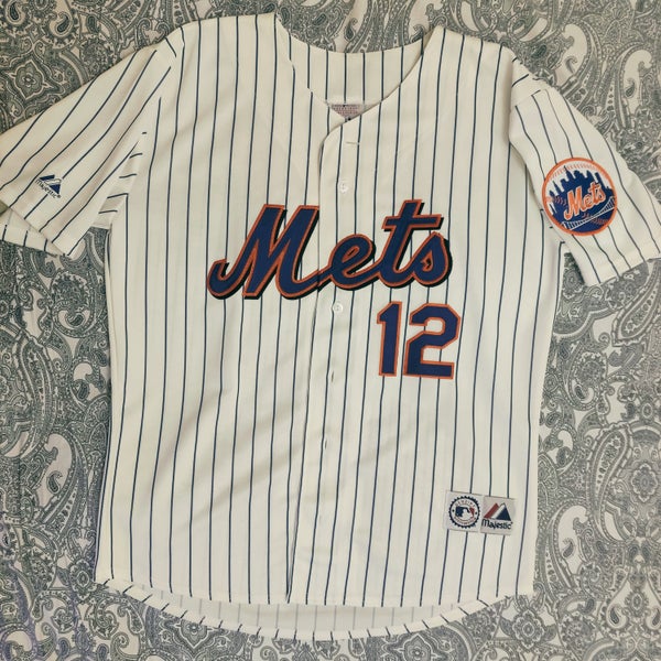 Men's Nike Tom Seaver New York Mets Cooperstown Collection Royal Pinstripe  Jersey