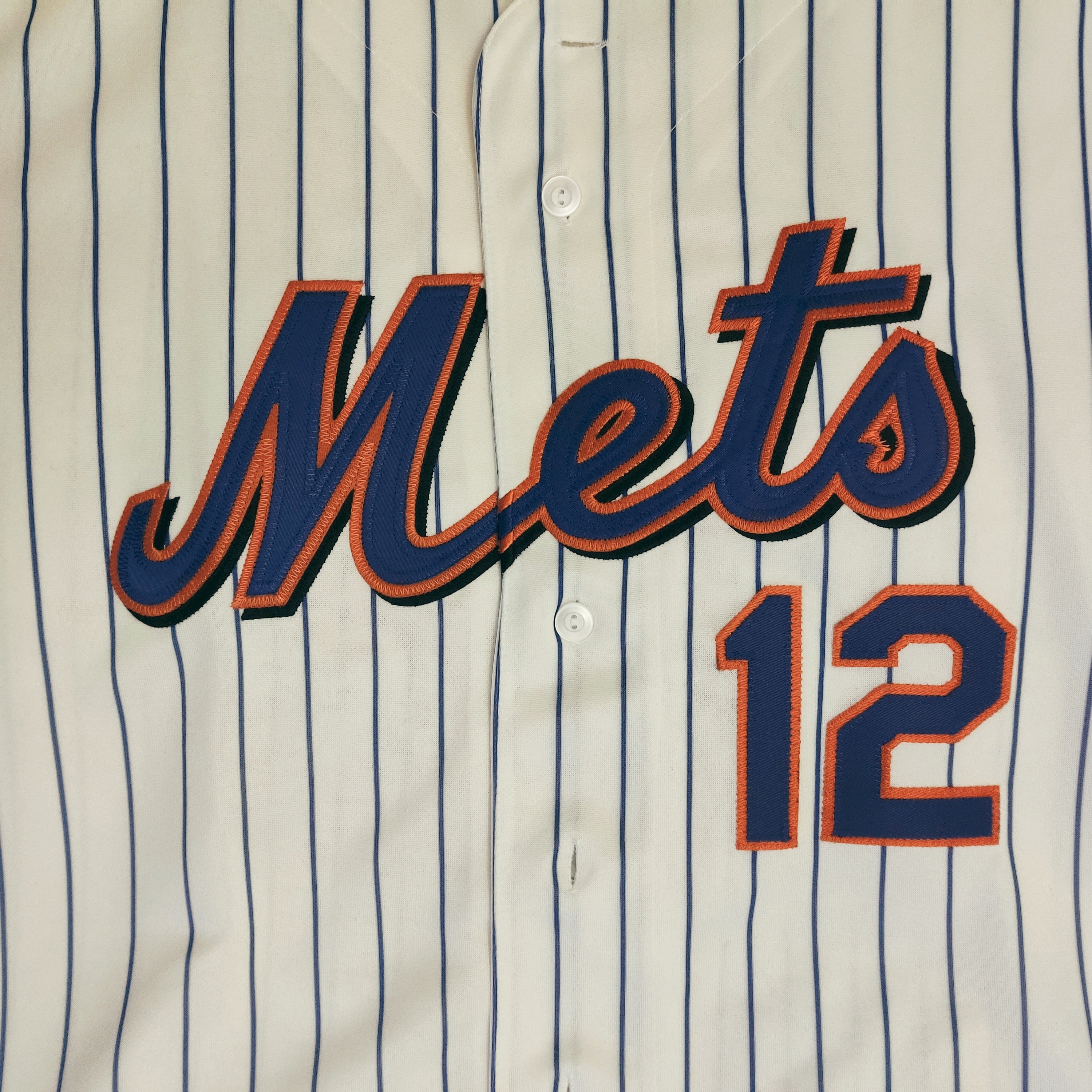 Francisco Lindor Mets White New Men's Large Jersey