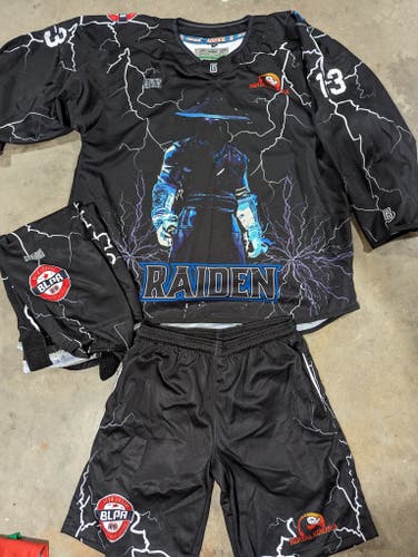 BLPA DEX Tournament Jersey Raiden Mortal Kombat 13 with Pant shell and socks