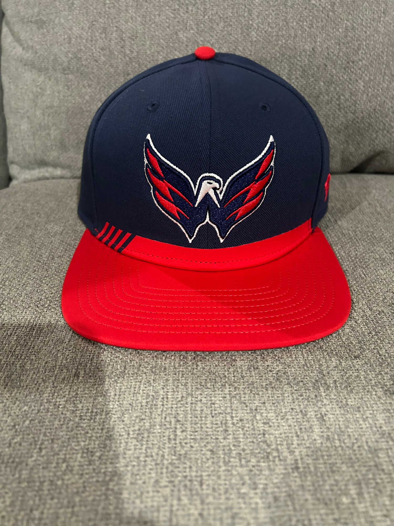 Washington Capitals Fanatics Branded True Classic Retro Adjustable Hat - Red
