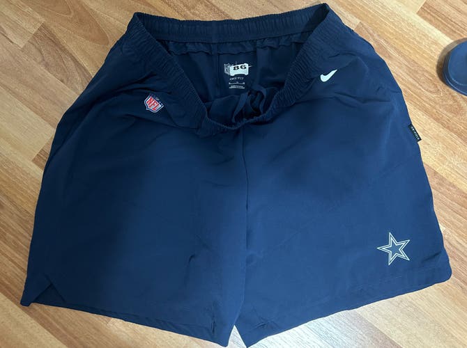 Dalton Schultz Dallas Cowboys NFL Team Player Issued Shorts Nike Dri-Fit Authentic Pro Extra Large