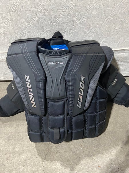 Used Large Bauer Elite Goalie Chest Protector