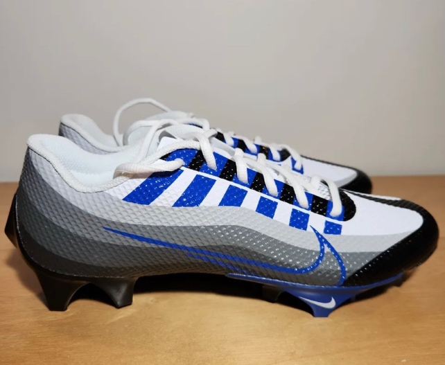 Size 10 Men’s Nike Vapor Edge Speed 360 Football Cleats Game Royal