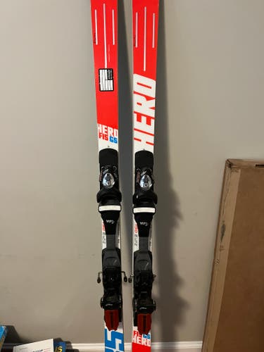 Used Rossignol 190 cm Racing Hero Athlete GS Skis With Bindings