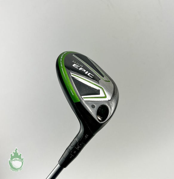Used Callaway GBB EPIC 3 Wood 15* HZRDUS T800 6.0 65g Stiff Graphite Golf Club