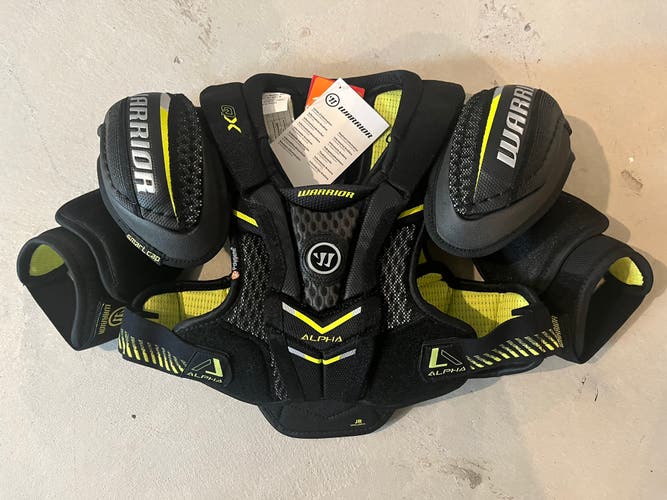 New Junior Small Warrior Alpha QX Shoulder Pads