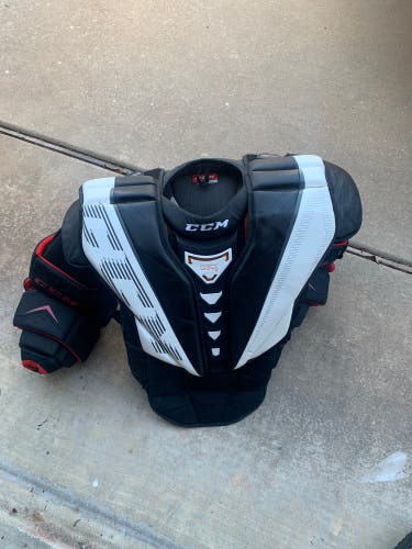 Used Large CCM Pro Stock Eflex 5 pro Goalie Chest Protector