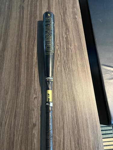 Used BBCOR Certified Louisville Slugger (-3) 28 oz 31" Meta Bat