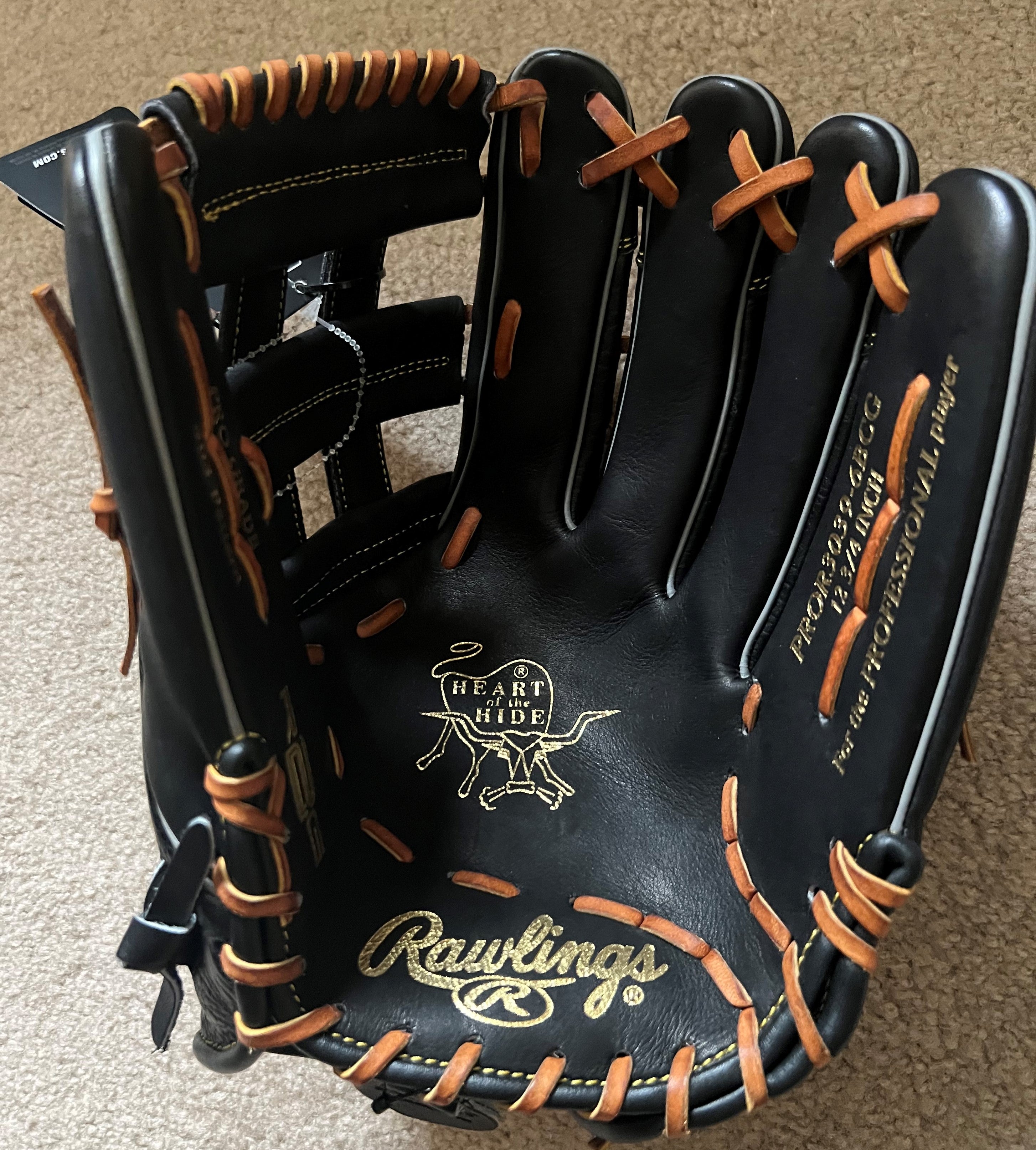 Rawlings Horween Heart of the Hide PRO303 Baseball Glove 12.75 Right Hand  Throw