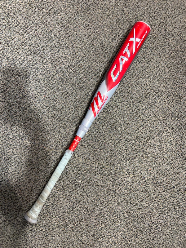 (5) Marucci CAT X Composite Baseball Bats SidelineSwap